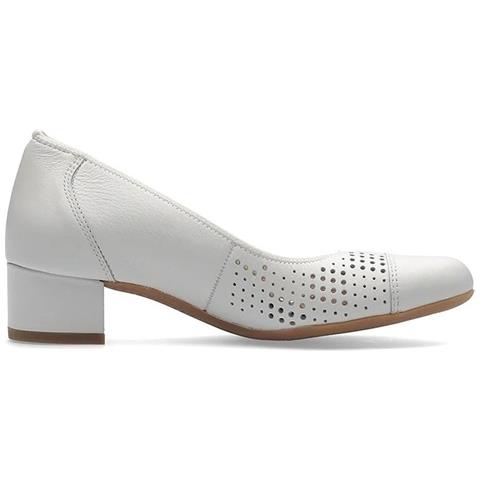 Nizza Formal Scarpe Eleganti Pelle Scarpe Donna Bianco Eu 39, 12-35827-04 - Foto 3