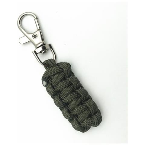 Portachiavi In Paracord Con Caratteristiche Di Sopravvivenza Grass Color - Foto 1