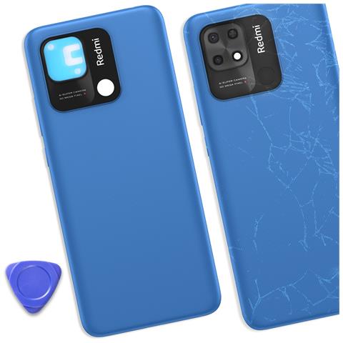 Copribatteria Per Xiaomi Redmi 10c Pacchetto Servizio Originale, Blu - Foto 2