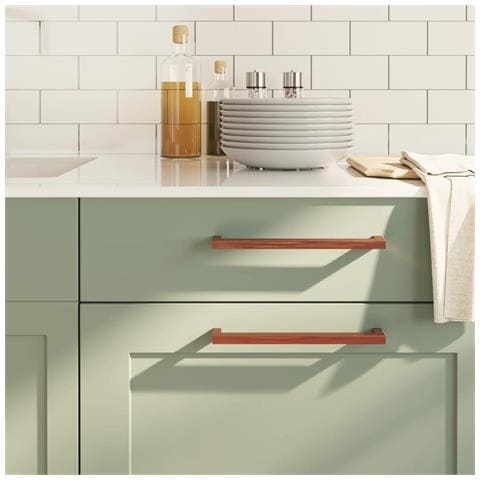 Maniglie Per Mobili 20 Pz Bronzo 224 Mm In Acciaio Inox - Foto 1