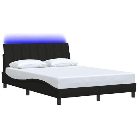 Giroletto Senza Materasso Nero 120x200 Cm Tessuto - Foto 3