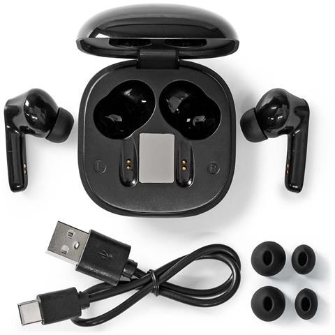 Cuffie Bluetooth Con Riduzione Del Rumore E Microfono Integrato, Nero - Foto 2