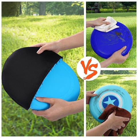 Nuova Tasca Per La Pulizia Del Frisbee - Comodo Contenitore Per Dischi Black - Foto 2