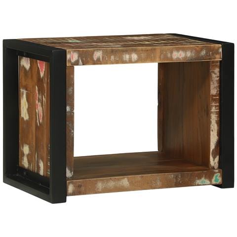 Cube da Parete 55x35x40 cm Legno Massello Recuperato - Foto 2