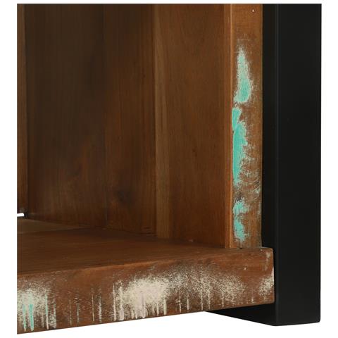 Cube da Parete 55x35x40 cm Legno Massello Recuperato - Foto 9