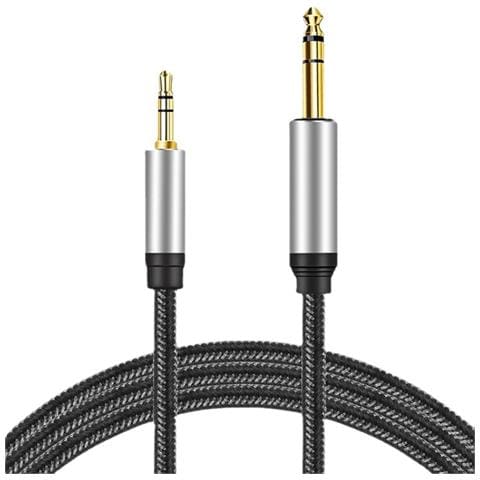 Cavo Audio Da 6,5 Mm A 3,5 Mm Maschio-maschio - Connetti I Tuoi Dispositivi Senza Interruzioni 5 M - Foto 1