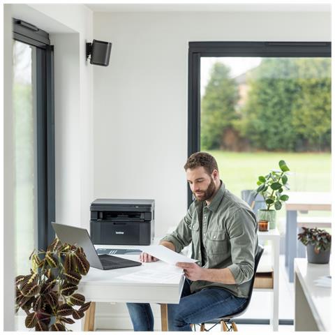 DCP-L1640W Laser A4 2400 x 600 DPI 20 ppm Wi-Fi - Foto 5