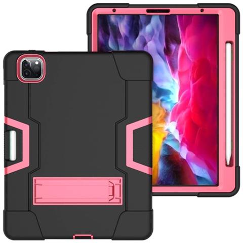 Custodia Per Ipad Pro 5/4/3 12.9” Con Supporto E Alloggiamento Per Stilo Nera - Foto 4