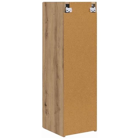 Mobile TV da parete 2 pcs Rovere Artigianale 30 x 31 x 100 cm - Foto 9