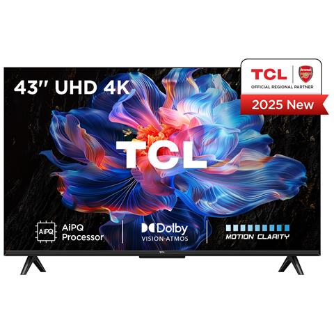 V6C 43V6C TV 109,2 cm (43") 4K Ultra HD Smart TV Wi-Fi Metallico 260 cd /m² - Foto 1