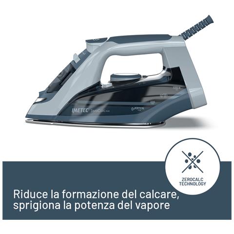 Zerocalc Power, Ferro da Stiro a Vapore, 2200 W, Piastra Glide Ceramic, Doppia protezione anticalcare con Zerocalc 2X, Colpo Vapore 150 g - Foto 6