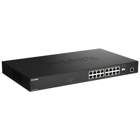 DMS-1250-18P /B switch di rete Gestito L2+ 2.5G Ethernet (100/1000/2500) Supporto Power over Ethernet (PoE) Nero - Foto 4