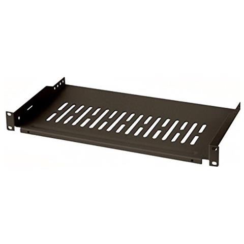 I-CASE TRAY-250BK - Mensola per Rack 19'' 250 mm 1U Nera 2 punti - Foto 1