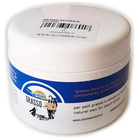 Grasso foca grasso naturale per il trattamento di scarpe di pelle e cuoio, scegli il formato 200ml - Foto 1