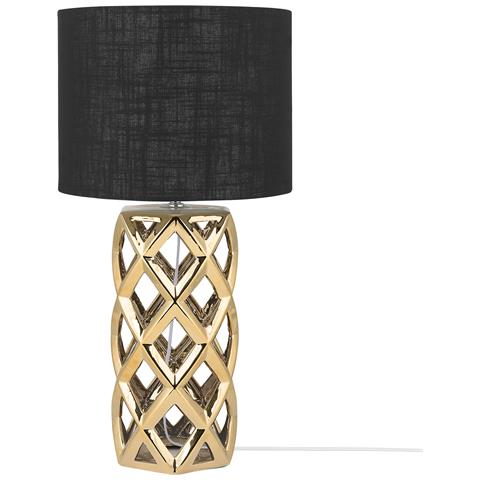 Lampada Da Tavolo Nei Colori Nero E Oro Selja - Foto 16