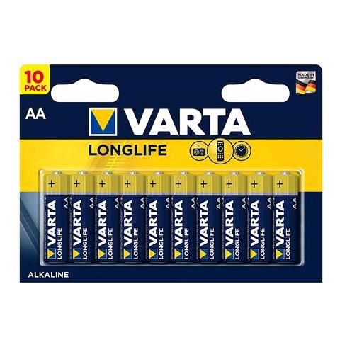 Longlife Batteria Stilo Aa Alcalina Conf 10 Pz. - Foto 2