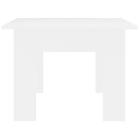 Tavolino da Salotto Bianco 100x60x42 cm in Legno Multistrato - Foto 2