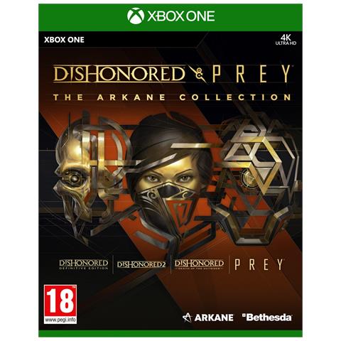 PLAION Dishonored & Prey The Arkane Collection Collezione Inglese, ITA Xbox One - Foto 1
