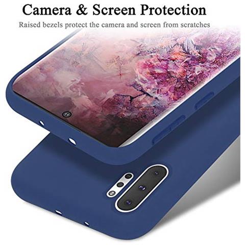 Custodia Compatibile Con Samsung Galaxy Note 10 Pro In Liquid Blu - Coperchio Protettivo In Silicone Tpu Flessibile - Foto 2