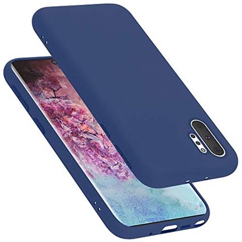 Custodia Compatibile Con Samsung Galaxy Note 10 Pro In Liquid Blu - Coperchio Protettivo In Silicone Tpu Flessibile - Foto 1