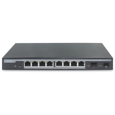 Switch 8 Porte Gigabit Poe Layer 2 Con Due Porte Sfp - Foto 2