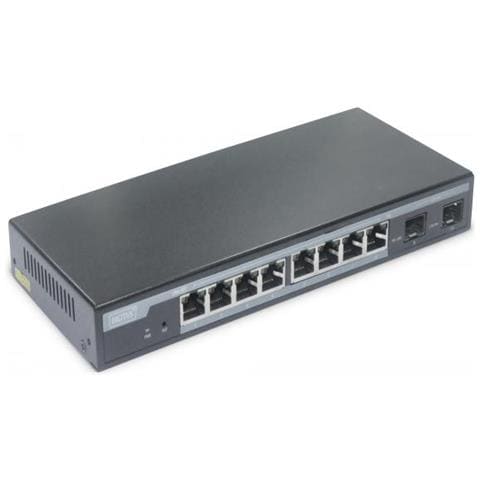 Switch 8 Porte Gigabit Poe Layer 2 Con Due Porte Sfp - Foto 3