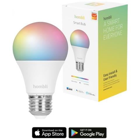 HBEB-0224 soluzione di illuminazione intelligente Lampadina intelligente 9 W Multicolore Wi-Fi - Foto 6