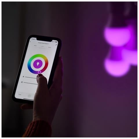 HBEB-0224 soluzione di illuminazione intelligente Lampadina intelligente 9 W Multicolore Wi-Fi - Foto 2