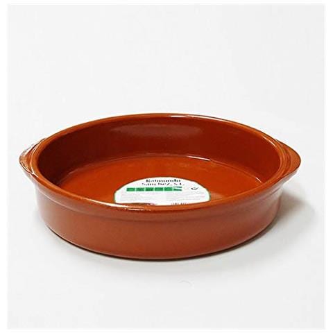 Raimundo - Casseruola In Terracotta Con Manici 26 Cm, 2 Litri, Colore: Miele - Foto 1