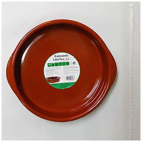 Raimundo - Casseruola In Terracotta Con Manici 26 Cm, 2 Litri, Colore: Miele - Foto 3