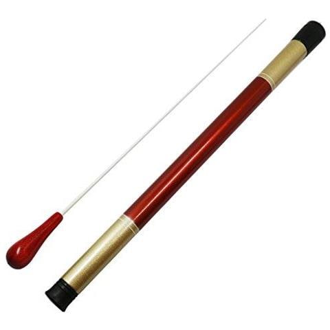 Musica Baton Orchestra Baton Direzione Di Banda Baton Con Tubo Manica (rosewood Handle)  - Foto 4