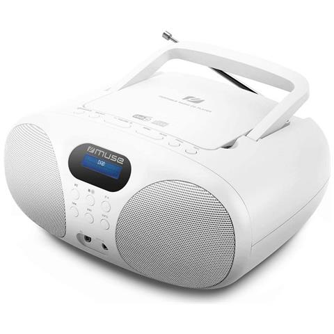 Md-208 Dbw Radio Portatile Dab + Fm Cd Bianco - Foto 7