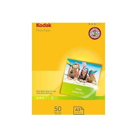 Carta Fotografica Lucida Kodak A3 180 G / mq (confezione Da 50) - Foto 1