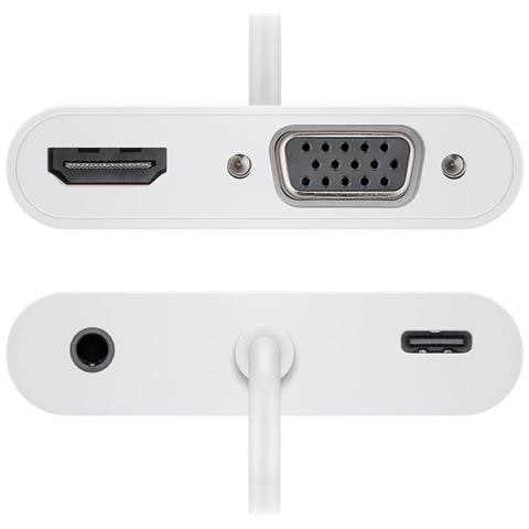 Adattatore Multiporta Usb-c Goobay Hdmi + Vga + Pd 100 W 52418 Bianco - Foto 23