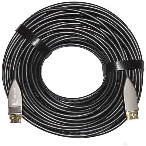 Cavo Video Aoc Fibra Ottica Collegamento Displayport 1.2 4k60hz Ultra Hd Mt 80 - Foto 1