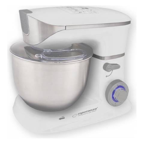 Robot da Cucina EKM025 Capacità 5 L Potenza 1000 W Colore Bianco / Acciaio  - Foto 2