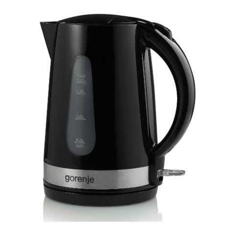 Bollitore K17bk Standard, Plastica / Metallo, Nero, 2200 W, Base Girevole A 360°, 1,7 L - Foto 1