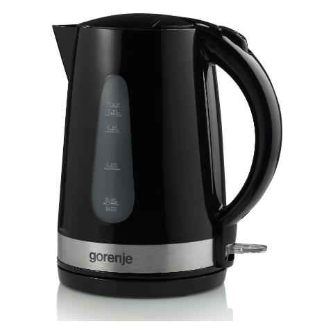 Bollitore K17bk Standard, Plastica / Metallo, Nero, 2200 W, Base Girevole A 360°, 1,7 L - Foto 8
