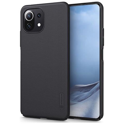 Custodia Frosted Shell Posteriore Rigida Antiscivolo Per Xiaomi Mi 11 Lite 4g -5 G Black - Foto 1
