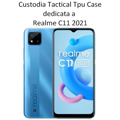 Custodia Originale Tpu Cover Case Per Realme C11 (2021) Trasparente - Foto 2