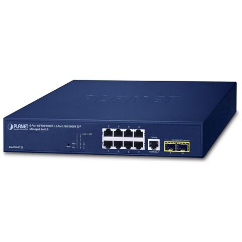 10/100/1000T + 2-Port Gestito L2/L4 Gigabit Ethernet (10/100/1000) 1U Blu - Foto 1