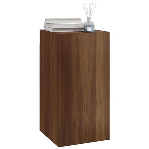 Mobili Tv 2 Pz Rovere Marrone 30,5x30x60cm In Legno Multistrato - Foto 10