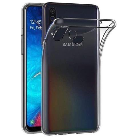 Ultra Slim Custodia Tpu Silicone 0,3mm Cover Case Per Samsung Galaxy A20s A207 Trasparente - Foto 1