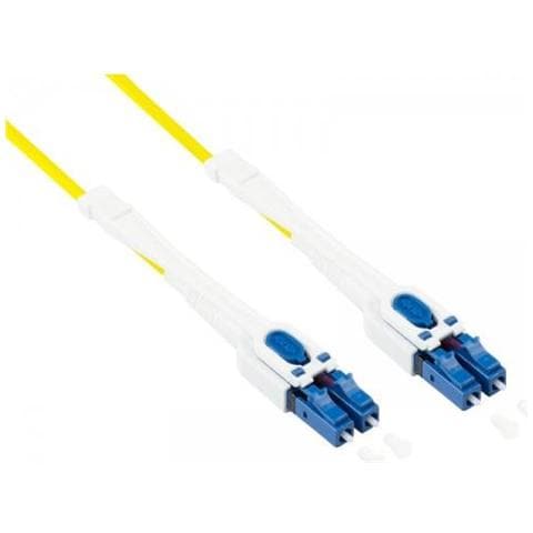 Alcasa Lw-u920lc Cavo A Fibre Ottiche 20 M 2x Lc Os2 Giallo - Foto 1