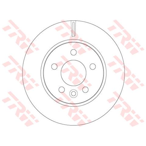 Disco Freno Anteriore Volkswagen Amarok Df6482 - Foto 1