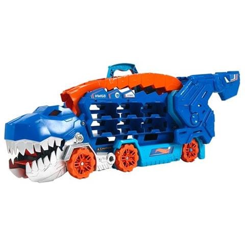 Mega Dino Trasportatore Con Luci E Suoni Set Pista Hng50 Hot Wh - Foto 1