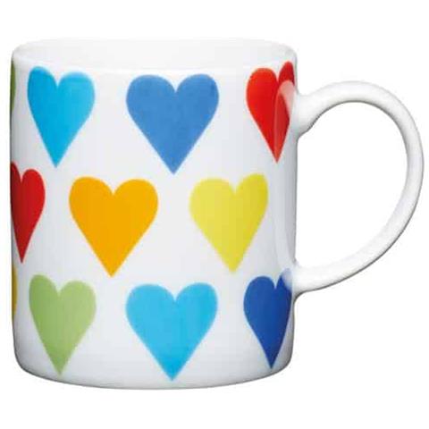 80ml Porcelain Hearts Espresso Cup - Foto 1