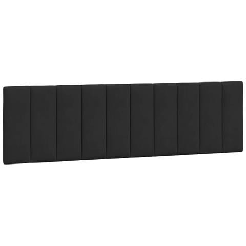 Cuscino Testiera Nero 180 Cm In Velluto - Foto 2