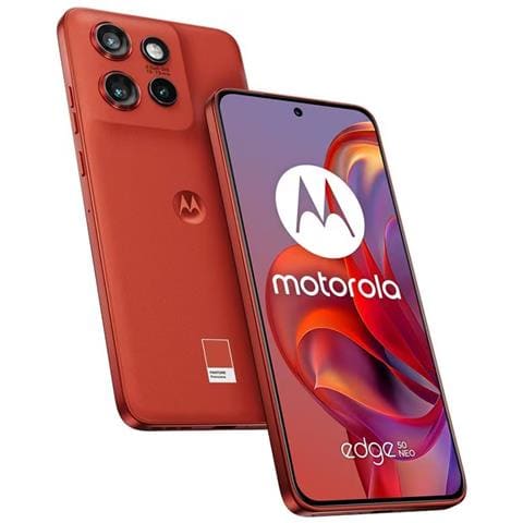 Moto Edge 50 Neo 5G 256GB 8GB Ram Display 6.36? FHD+ Main Camera 50MP NanoSIM+eSIM Android 14 Dimensity 7300 4310mAh Pantone Poinciana - Foto 1