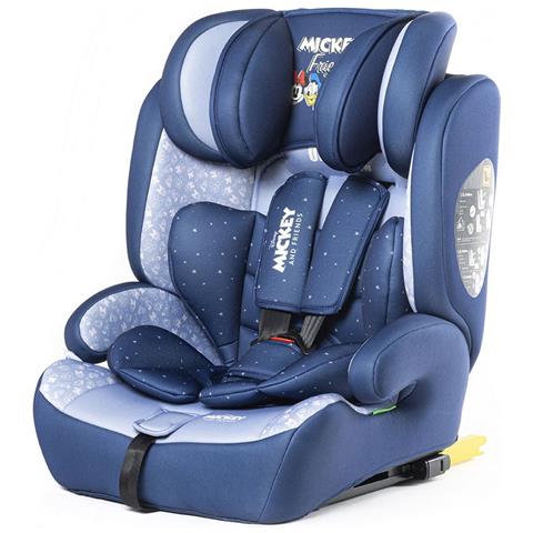 Seggiolino Auto Mickey Mouse Con Attacco Isofix Per La Sicurezza Dei Bambini Con Altezza Da 76 A 150 Cm - Foto 1